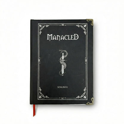 Manacled Hardcover Book: Illustrated Snake Cover, Romantic Fanfiction