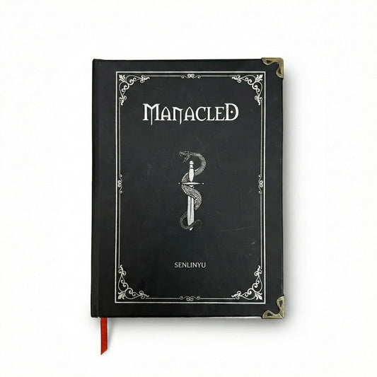 Manacled Hardcover Book: Illustrated Snake Cover, Romantic Fanfiction