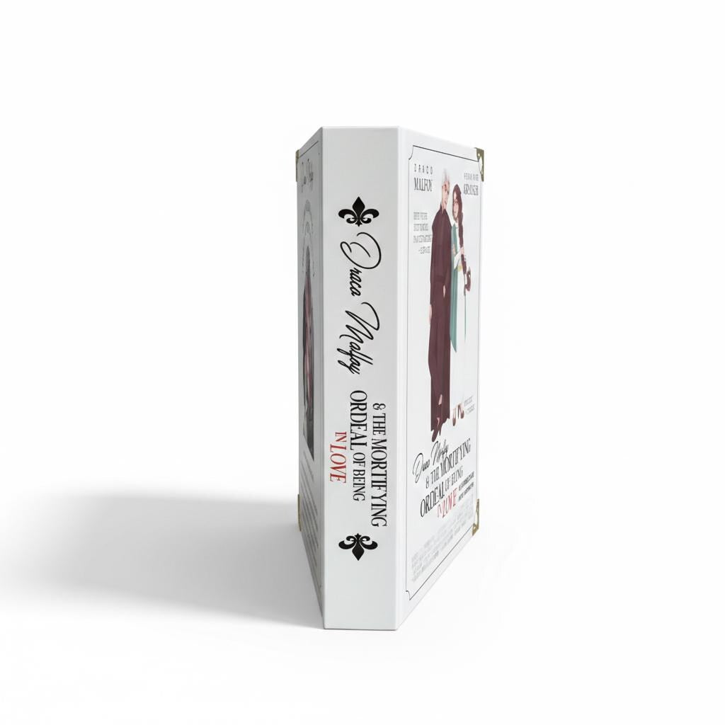 Dramione Fanfiction Hardcover Book: Kiss Fantasy Cover Art, Collector Edition