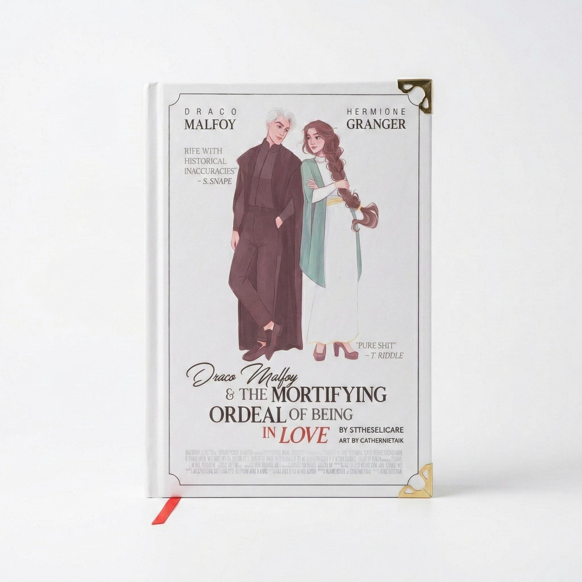 Dramione Fanfiction Hardcover Book: Kiss Fantasy Cover Art, Collector Edition