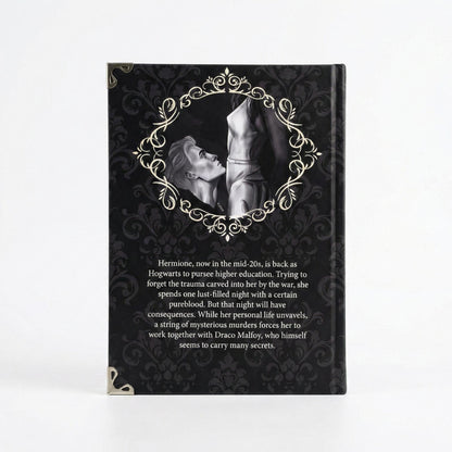 Damaged Goods Hardcover Book – Dark Romance Inspired Illustrated Edition | Handmade Collector Book A5