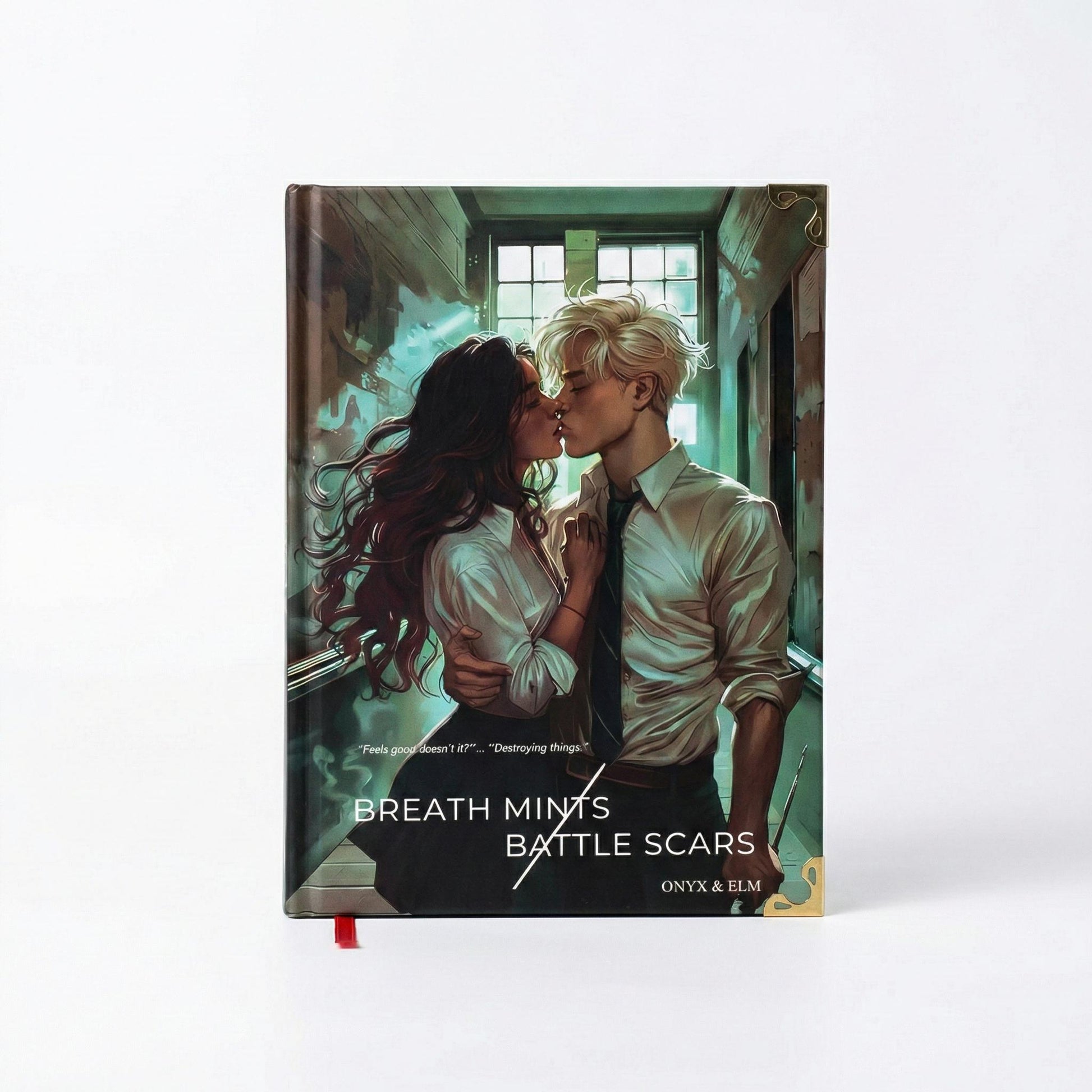 Breath Mints / Battle Scars Hardcover Book – Illustrated Dark Romance Inspired Edition | Fantasy Cover Art