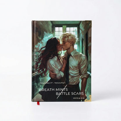Breath Mints / Battle Scars Hardcover Book – Illustrated Dark Romance Inspired Edition | Fantasy Cover Art