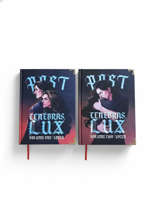 POST TENEBRAS LUX – 3 Volume Hardcover Fanfiction Book Set | Illustrated Romantic Dramione | Collector Edition Gift