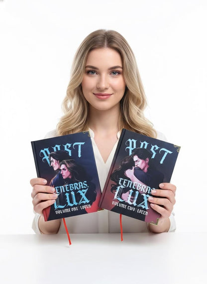 POST TENEBRAS LUX – 3 Volume Hardcover Fanfiction Book Set | Illustrated Romantic Dramione | Collector Edition Gift