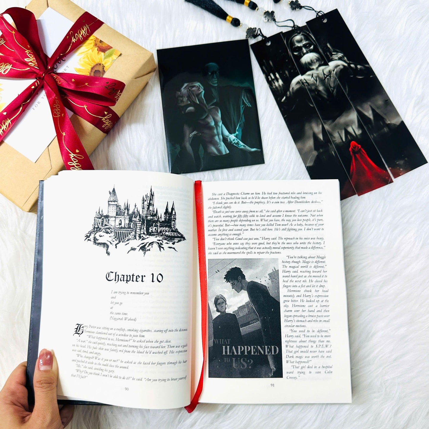 Manacled Illustrated Collector’s Hardcover Book, Complete Edition with Art Prints and Bookmark