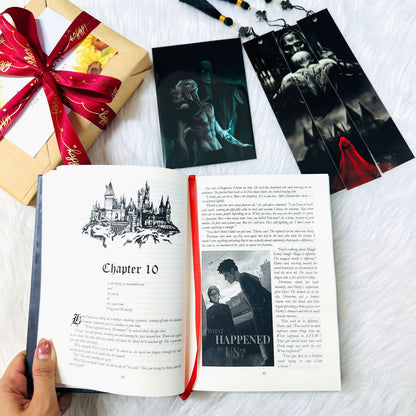 Manacled Illustrated Collector’s Hardcover Book, Complete Edition with Art Prints and Bookmark