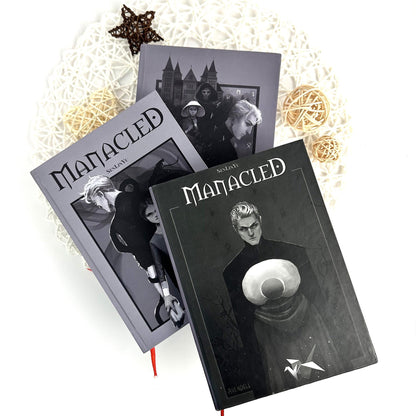 Manacled Book – Deluxe 3-Volume Edition with Illustrations, Complete Series, Poster Gift Set N01