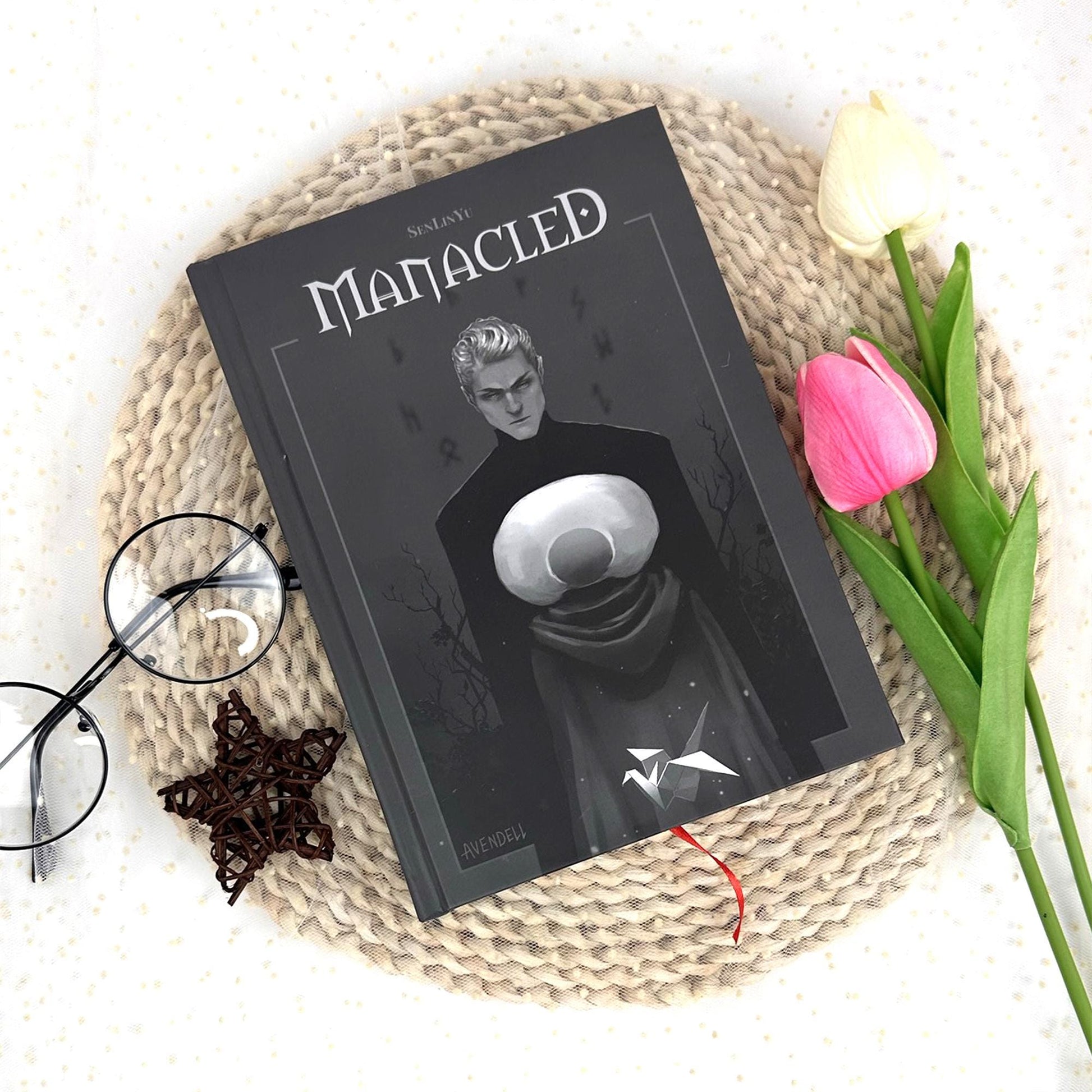 Manacled Book – Deluxe 3-Volume Edition with Illustrations, Complete Series, Poster Gift Set N01