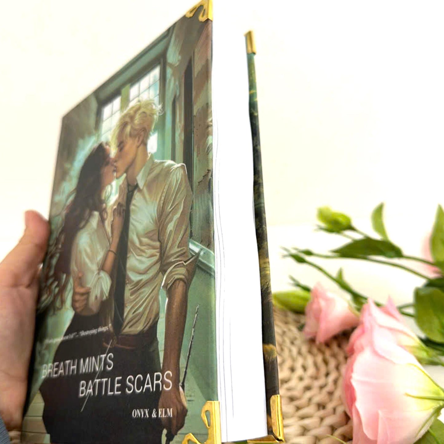 Breath Mints-Battle Scars Book – Deluxe Edition with New Covers, Illustrations, and Exclusive Bookmark N012