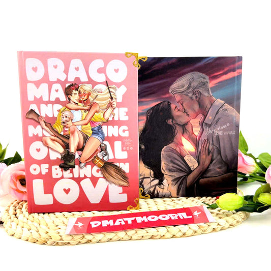 Draco Malfoy and The Mortifying Ordeal Of Being In Love, Limited Pink Hardcover N022