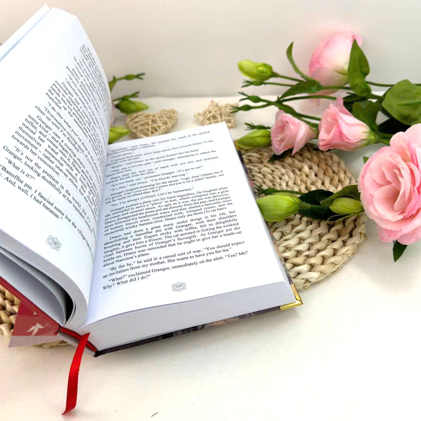 Draco Malfoy and The Mortifying Ordeal Of Being In Love, Limited Pink Hardcover N022