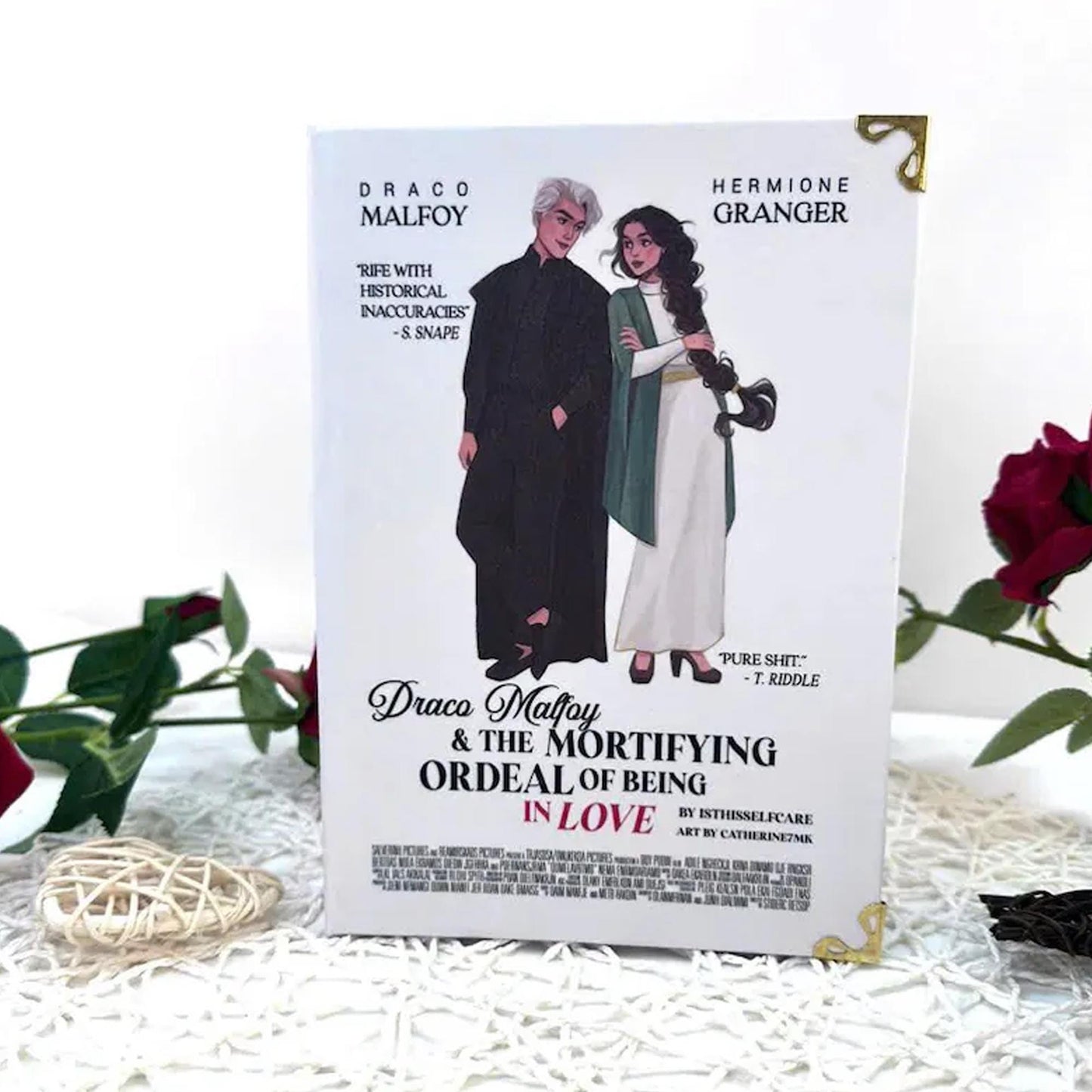 Draco Malfoy and The Mortifying Ordeal Of Being In Love, Limited Pink Hardcover N023