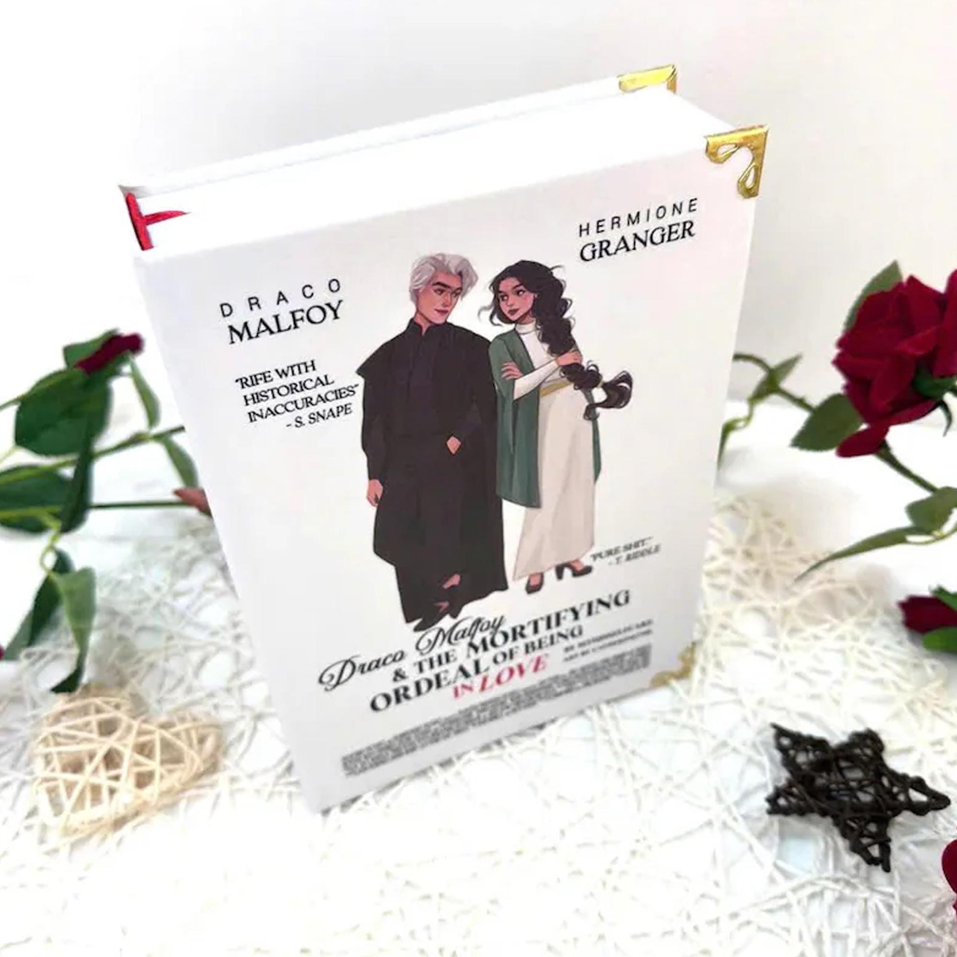 Draco Malfoy and The Mortifying Ordeal Of Being In Love, Limited Pink Hardcover N023