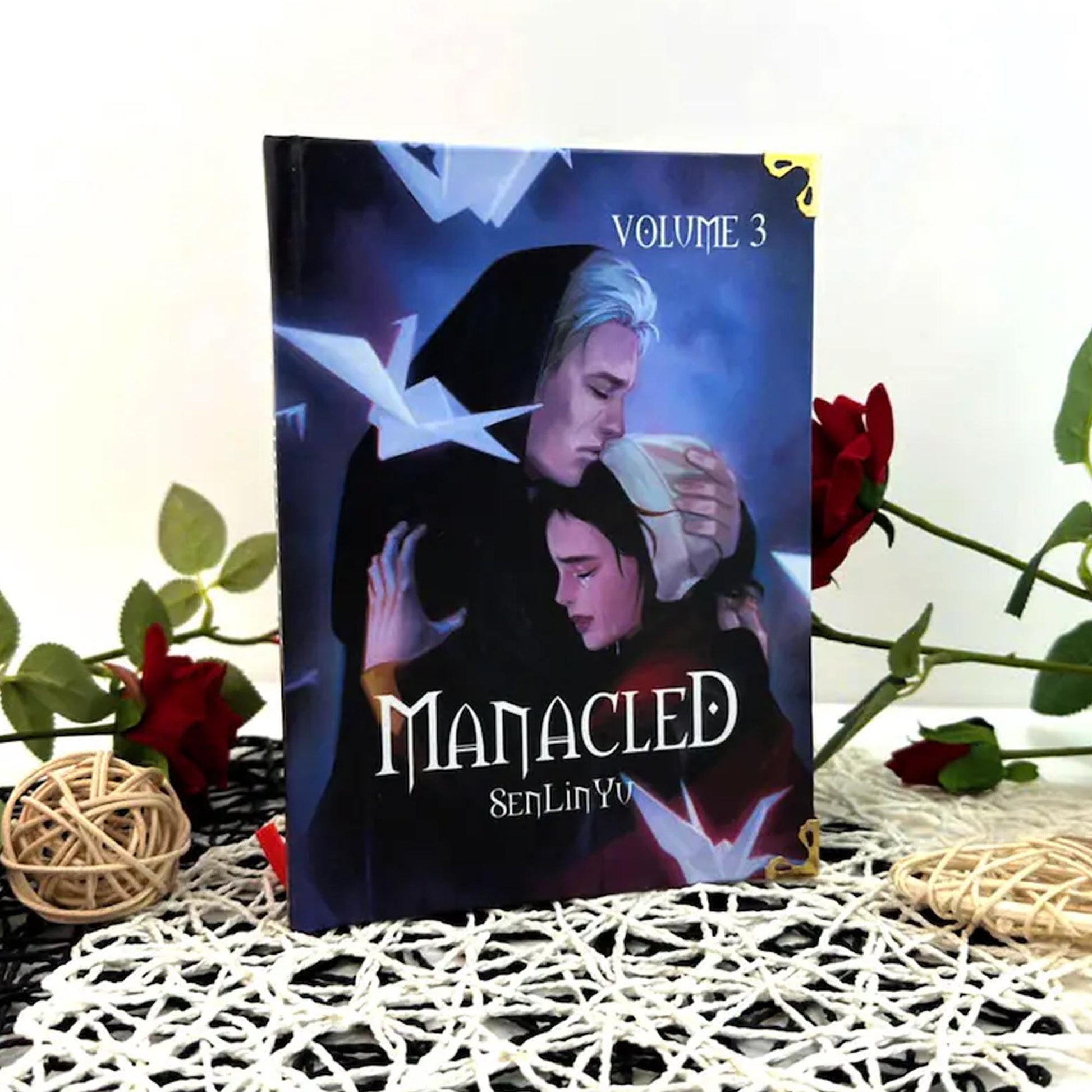 Manacled Book – Deluxe 3-Volume Edition with Illustrations, Complete Series, Poster Gift Set N024