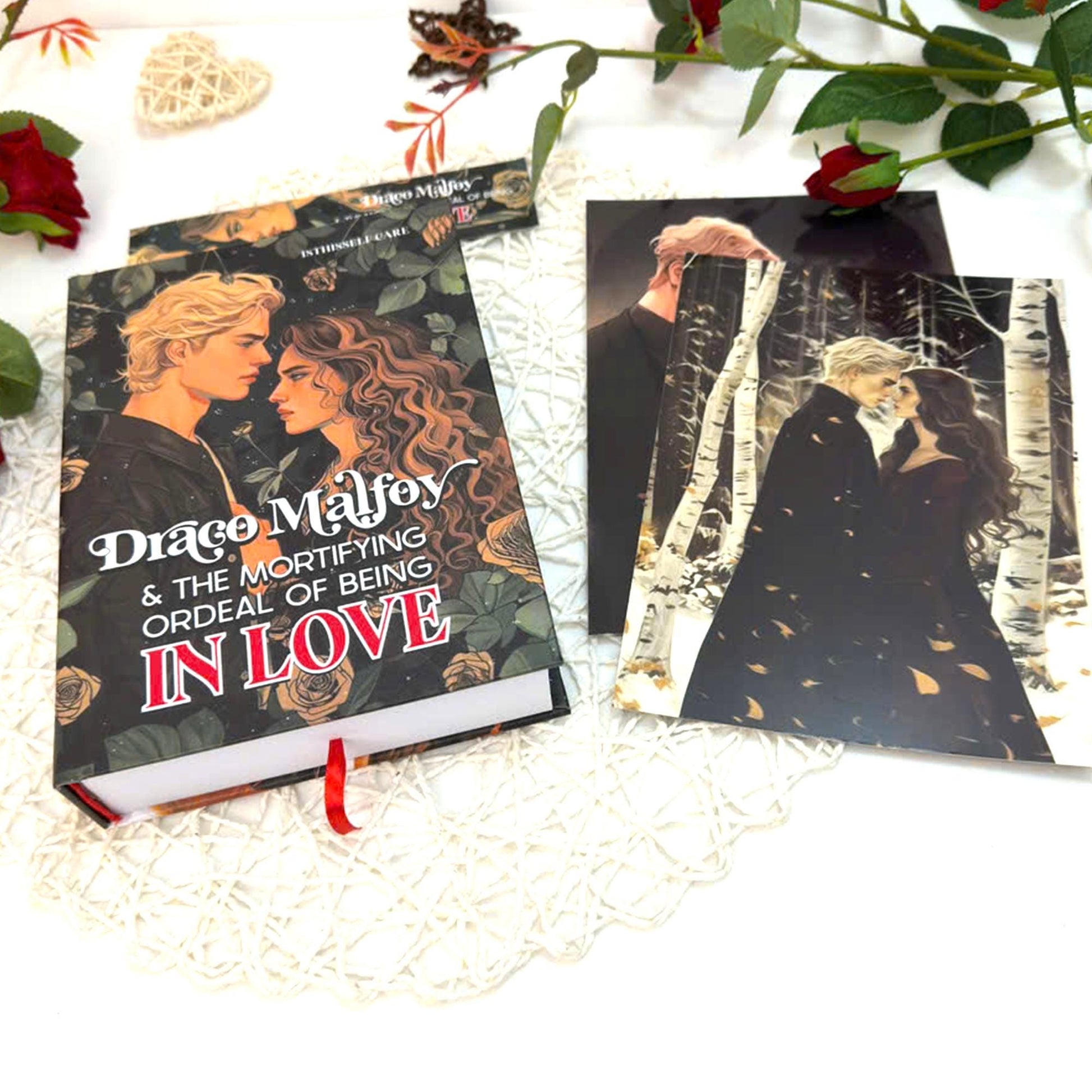 Draco Malfoy and The Mortifying Ordeal Of Being In Love, Limited Pink Hardcover N017