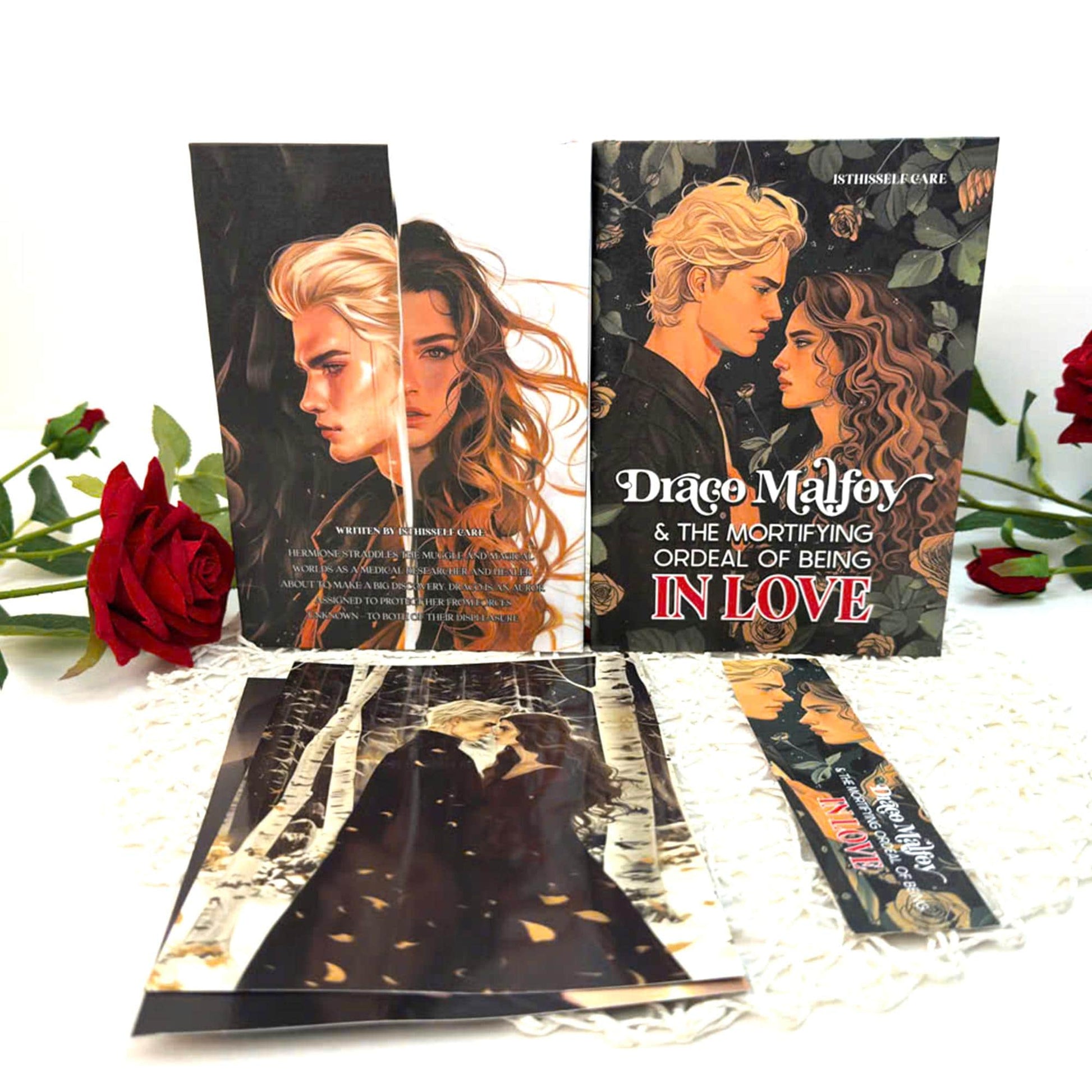 Draco Malfoy and The Mortifying Ordeal Of Being In Love, Limited Pink Hardcover N017