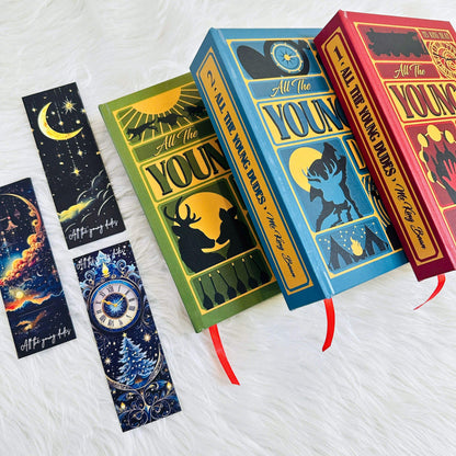 All The Young Dudes Book Set – 3 Volume A5 Hardcover Edition | Handmade Rebound Collector Books | Reader Gift