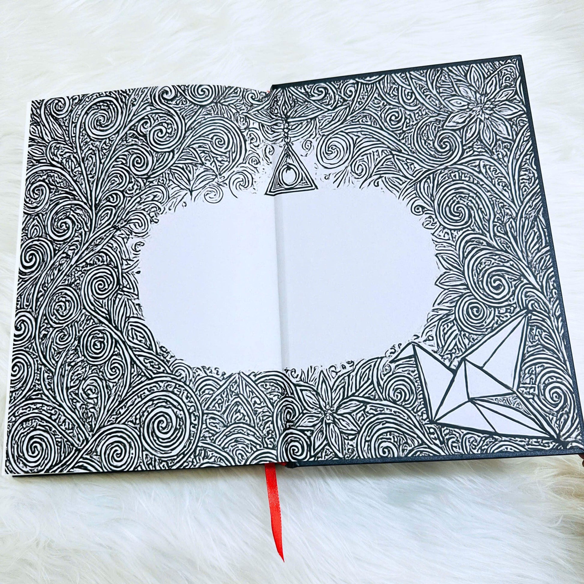 Manacled Illustrated Hardcover Book Style 3 – Collector Edition Novel | Handmade Rebound Dark Romance | Art Prints & Bookmark Set