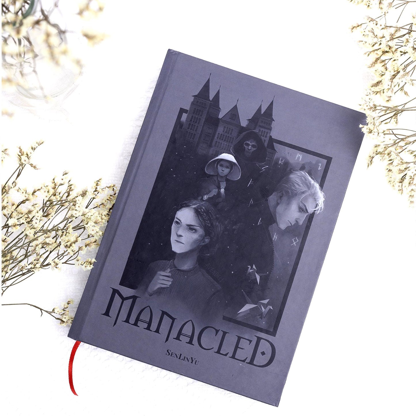 Manacled Book – Deluxe 3-Volume Edition with Illustrations, Complete Series, Poster Gift Set N01
