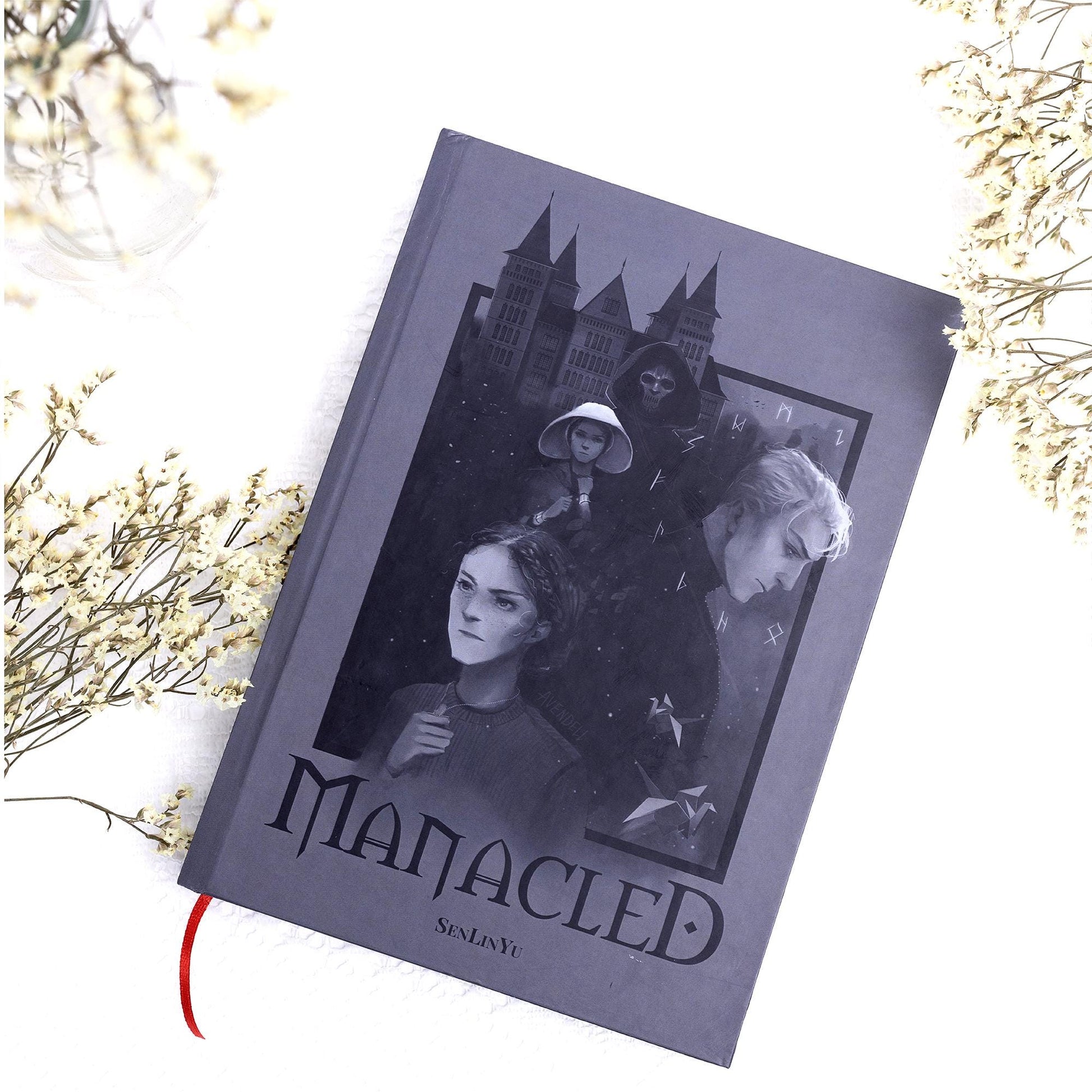 Manacled Book – Deluxe 3-Volume Edition with Illustrations, Complete Series, Poster Gift Set N01