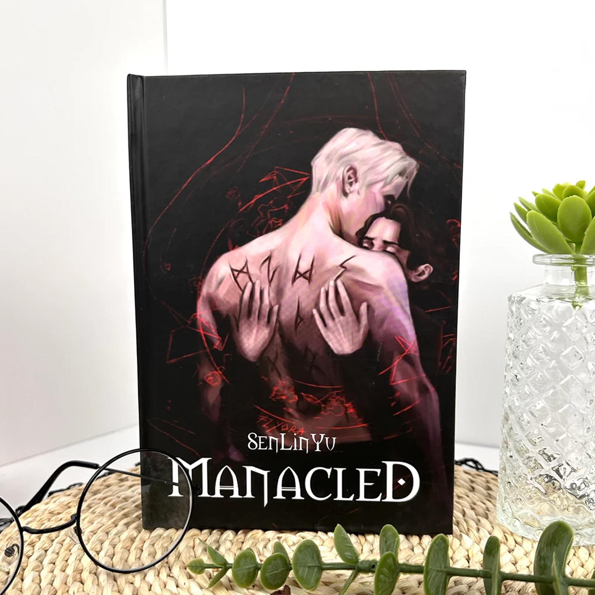 Manacled Book – Deluxe 3-Volume Edition with Illustrations, Complete Series, Poster Gift Set N02