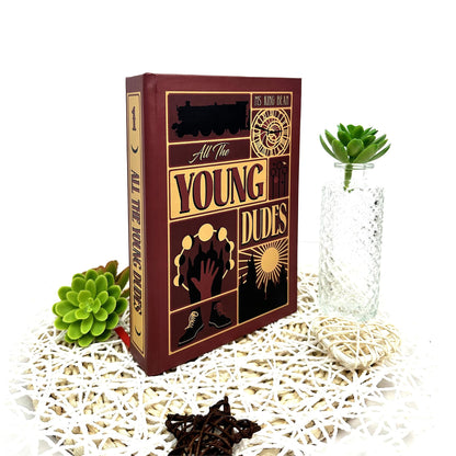 All The Young Dudes Book Set, Custom Cover Hardcover with Bookmarks N03