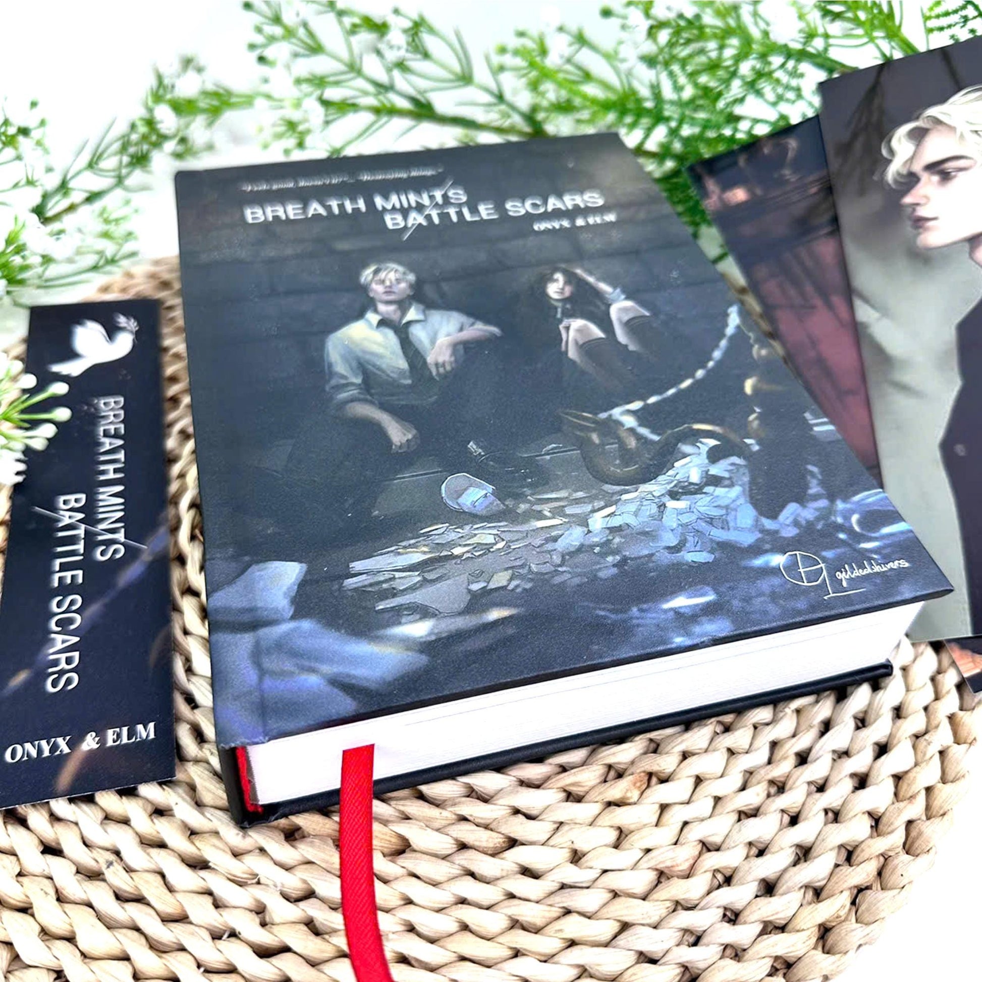 Breath Mints-Battle Scars Book – Deluxe Edition with New Covers, Illustrations, and Exclusive Bookmark N06