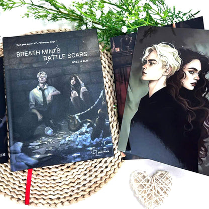 Breath Mints-Battle Scars Book – Deluxe Edition with New Covers, Illustrations, and Exclusive Bookmark N06