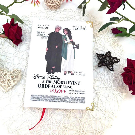 Draco Malfoy and The Mortifying Ordeal Of Being In Love, Limited Pink Hardcover N023
