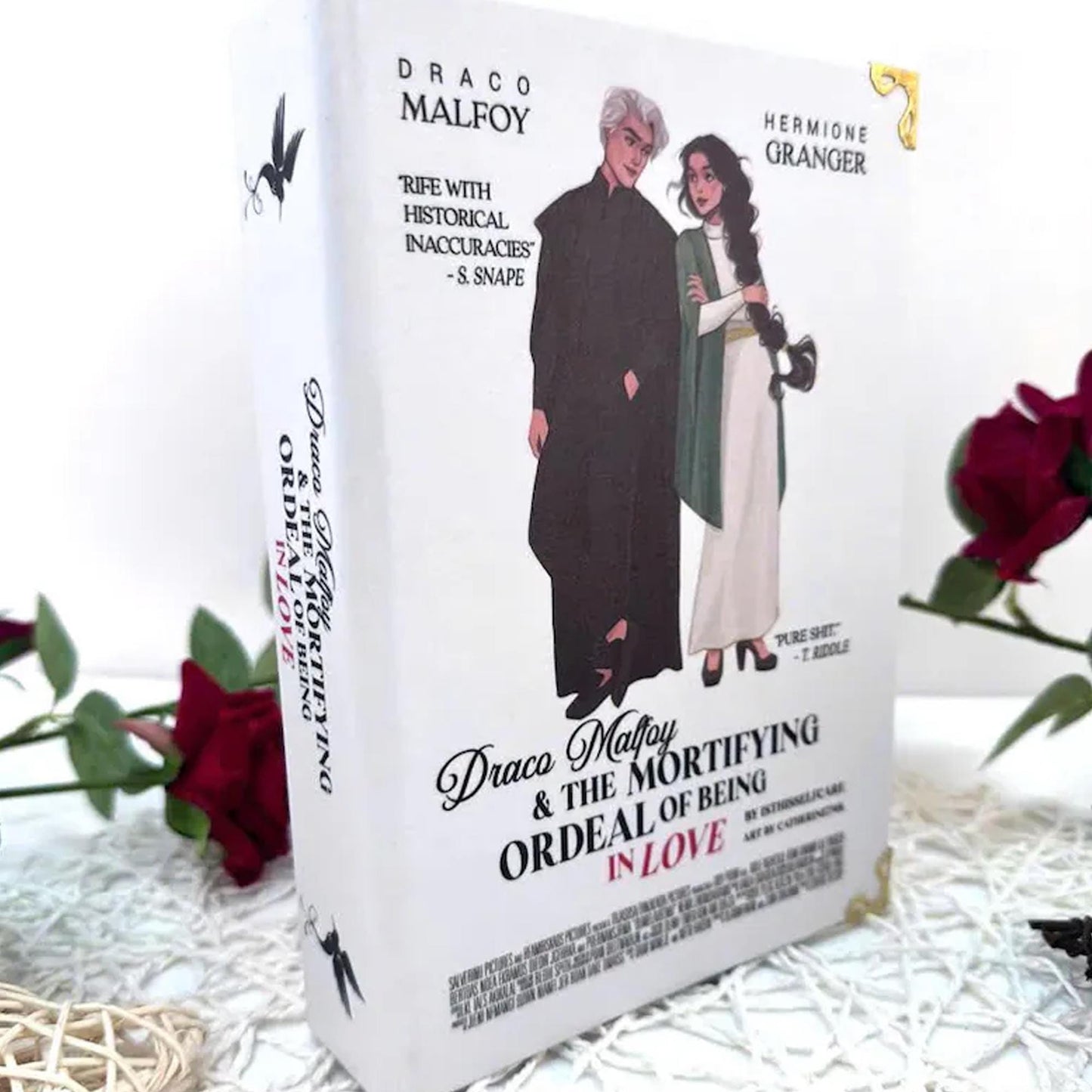 Draco Malfoy and The Mortifying Ordeal Of Being In Love, Limited Pink Hardcover N023