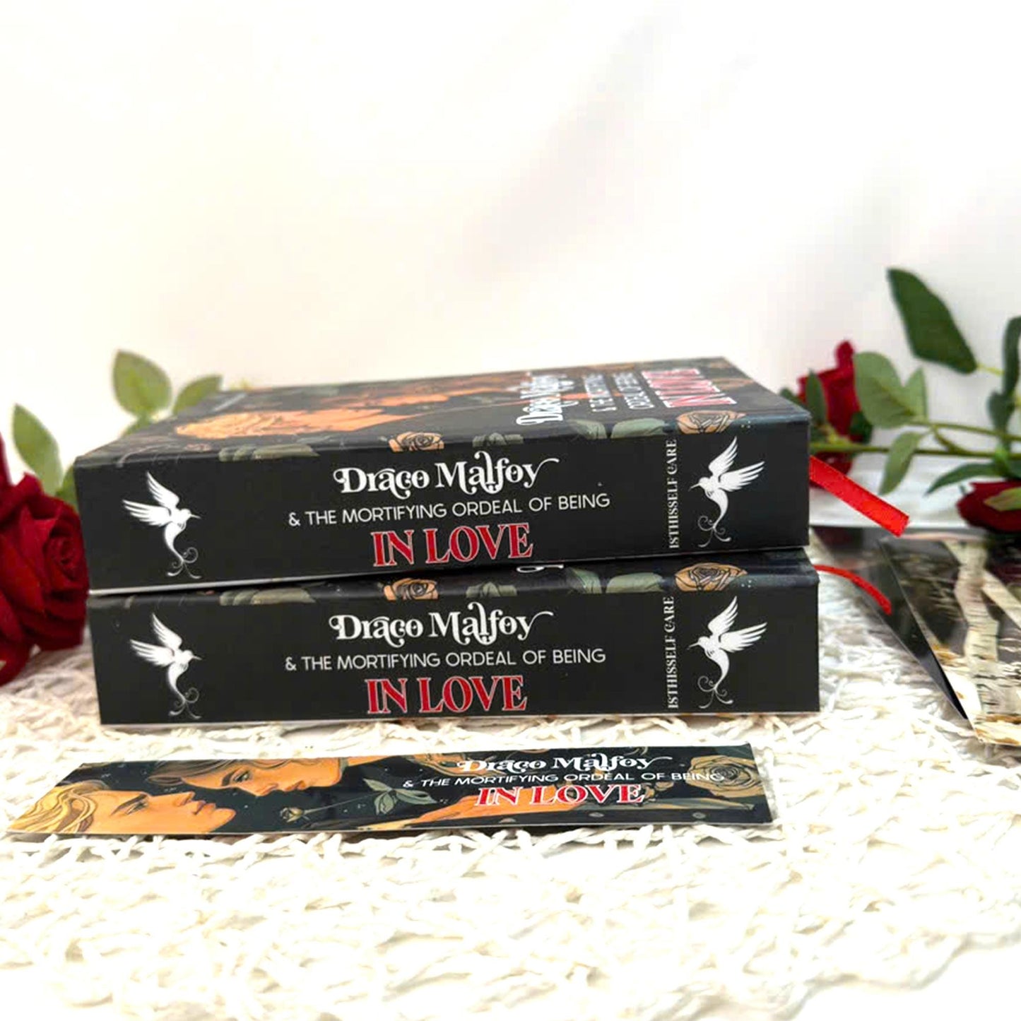 Draco Malfoy and The Mortifying Ordeal Of Being In Love, Limited Pink Hardcover N017