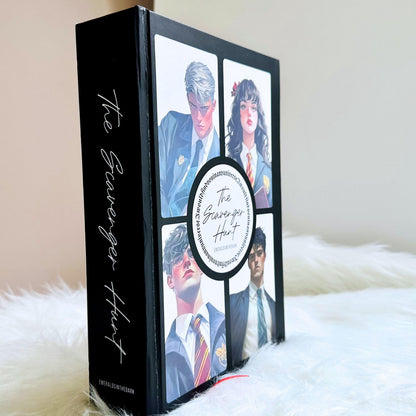 The Scavenger Hunt Book Hardcover – Handmade A5 Collector Edition | Rebound Novel | Slow Burn Romance Gift for Book Lovers