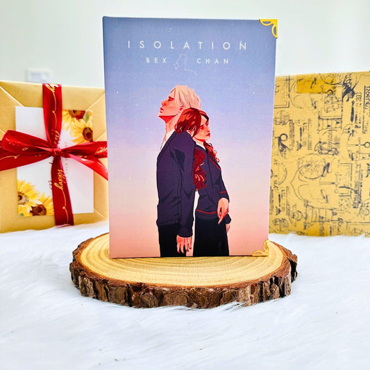 Isolation Book Hardcover – Handmade Collector Edition | Slow Burn Romance Novel | Rebound Book Lover Gift