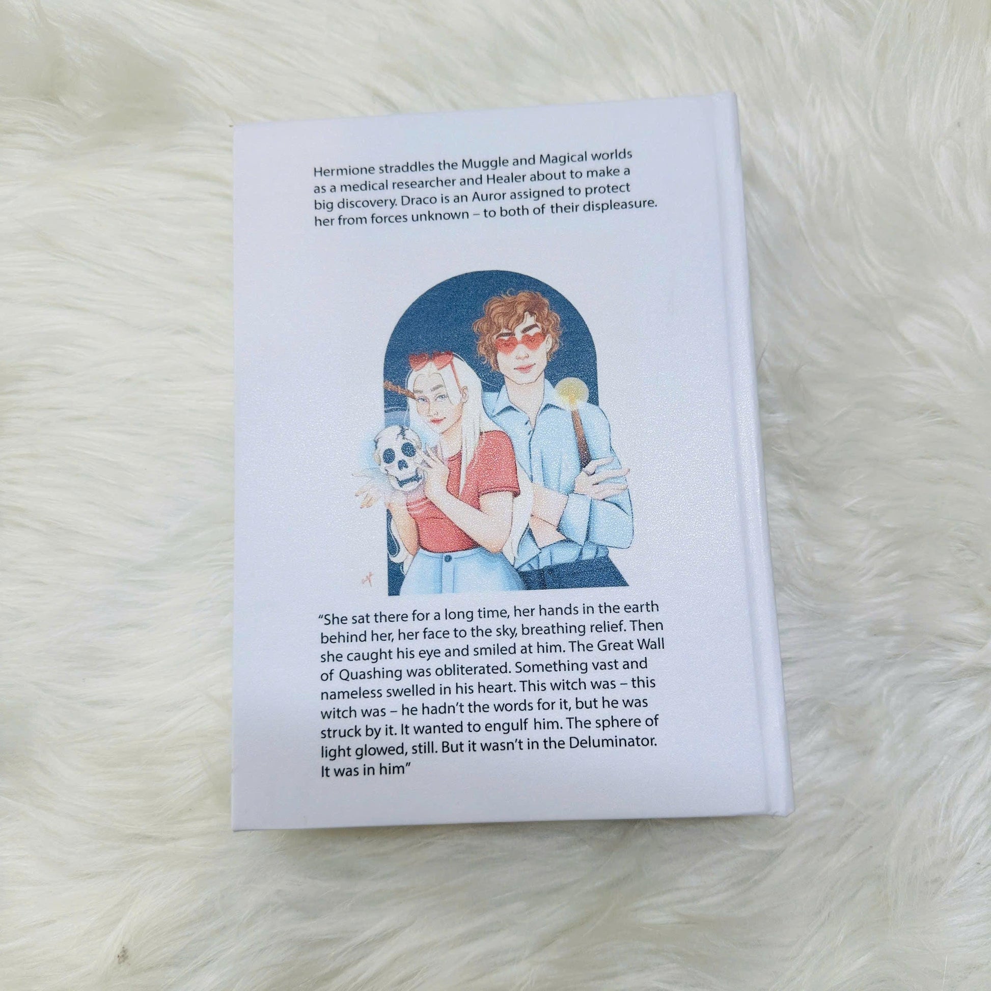 Draco Mal..foy Mortifying Ordeal Handmade Hardcover Book, Illustrated Fan Made Collector Edition, Sewn Binding, Bookish Gift Set