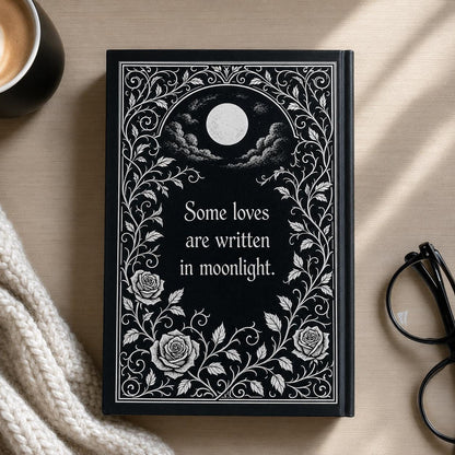 Manacled Illustrated Hardcover Book Style 1 – Collector Edition Novel | Handmade Rebound Dark Romance | Art Prints & Bookmark Set