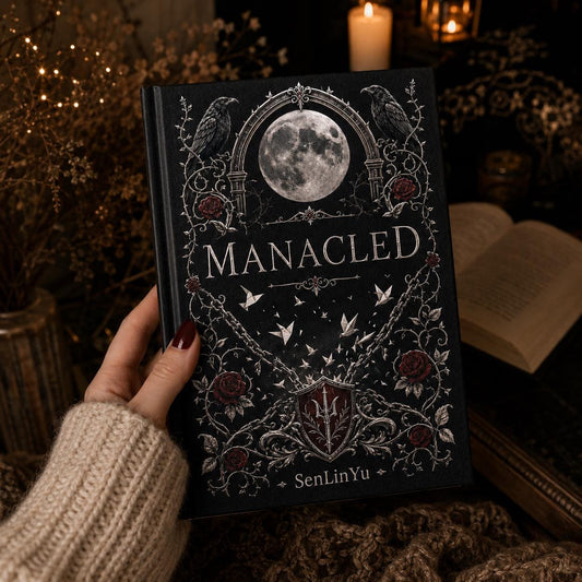 Manacled Illustrated Collector’s Hardcover Book, Complete Edition with Art Prints and Bookmark